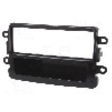 Rama adaptoare, 1 DIN, Dacia, Fiat, Nissan, Opel, Renault, negru luciu, ACV - 281250-13-1-0
