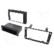 Rama adaptoare, 1 DIN, Dacia, neagra, 4CARMEDIA - 