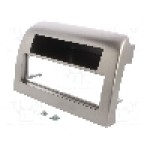 Rama adaptoare, 1 DIN, Lancia, argintie, PER.PIC. - MA42002.2-05