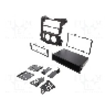 Rama adaptoare, 1 DIN, Nissan, negru mat, METRA - 99-7607B