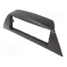 Rama adaptoare, 1 DIN, Renault, neagra, 4CARMEDIA - 