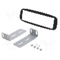 Rama adaptoare, 1 DIN, Renault, soft touch black, ACV - 281250-17-0