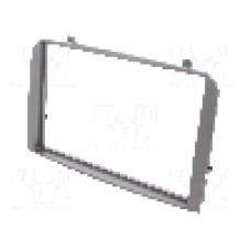 Rama adaptoare, 2 DIN, Alfa Romeo, argintie, PER.PIC. - MA10006/T-05