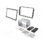 Rama adaptoare, 2 DIN, Alfa Romeo, neagra, PER.PIC. - MA10006.2/T+KIT