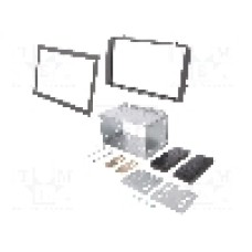 Rama adaptoare, 2 DIN, Alfa Romeo, neagra, PER.PIC. - MA10006.2/T+KIT