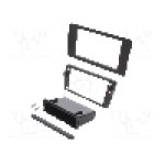 Rama adaptoare, 2 DIN, Audi, neagra, ACV - 291320-14-1-0