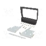 Rama adaptoare, 2 DIN, Audi, neagra, ACV - 381320-20-1