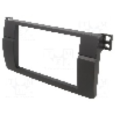 Rama adaptoare, 2 DIN, BMW, neagra, 4CARMEDIA - 