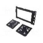 Rama adaptoare, 2 DIN, Chevrolet, Opel, Pontiac, Saturn, neagra, ACV - 381087-02