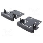 Rama adaptoare, 2 DIN, Chrysler, Dodge, Jeep, Lancia, Mitsubishi, VW, neagra, ACV - 381145-07