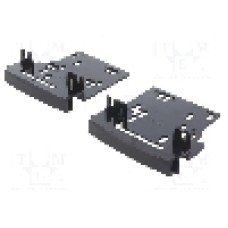 Rama adaptoare, 2 DIN, Chrysler, Dodge, Jeep, Lancia, Mitsubishi, VW, neagra, ACV - 381145-07