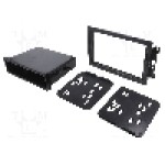 Rama adaptoare, 2 DIN, Chrysler, Dodge, Jeep, neagra, ACV - 381145-04