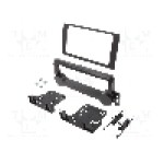 Rama adaptoare, 2 DIN, Chrysler, Dodge, Jeep, negru mat, METRA - 95-6533B
