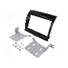 Rama adaptoare, 2 DIN, Citroën, Fiat, Opel, Peugeot, negru luciu, ACV - 381094-35-1