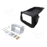 Rama adaptoare, 2 DIN, Citroën, Fiat, Peugeot, neagra, ACV - 381040-13