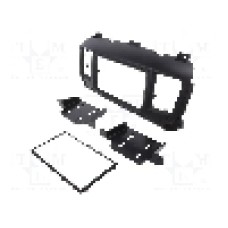 Rama adaptoare, 2 DIN, Citroën, Opel, Peugeot, Toyota, neagra, ACV - 381040-18