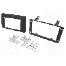 Rama adaptoare, 2 DIN, Dacia, neagra, 4CARMEDIA - 