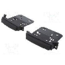 Rama adaptoare, 2 DIN, Dodge, Jeep, neagra, ACV - 381145-08