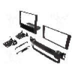 Rama adaptoare, 2 DIN, Dodge, Jeep, neagra, ACV - 381145-11