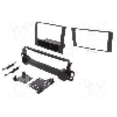 Rama adaptoare, 2 DIN, Dodge, Jeep, negru mat, METRA - 95-6534B