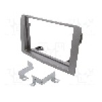 Rama adaptoare, 2 DIN, Fiat, Lancia, argintie, PER.PIC. - MA42003.2/T-05