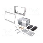 Rama adaptoare, 2 DIN, Fiat, Lancia, argintie, PER.PIC. - MA42003.2/T+KIT