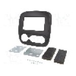 Rama adaptoare, 2 DIN, Fiat, Nissan, Opel, Renault, neagra, ACV - 381250-18-1