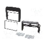 Rama adaptoare, 2 DIN, Fiat, neagra, 4CARMEDIA - 