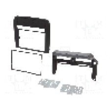 Rama adaptoare, 2 DIN, Fiat, neagra, 4CARMEDIA - 