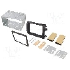 Rama adaptoare, 2 DIN, Fiat, neagra, 4CARMEDIA - 