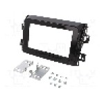 Rama adaptoare, 2 DIN, Fiat, negru luciu, 4CARMEDIA - 
