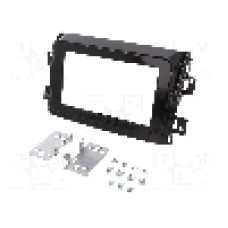 Rama adaptoare, 2 DIN, Fiat, negru luciu, 4CARMEDIA - 