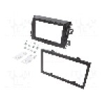 Rama adaptoare, 2 DIN, Fiat, negru luciu, 4CARMEDIA - 