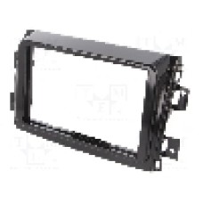 Rama adaptoare, 2 DIN, Fiat, negru luciu, 4CARMEDIA - 