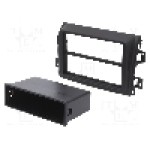 Rama adaptoare, 2 DIN, Fiat, negru mat, 4CARMEDIA - 