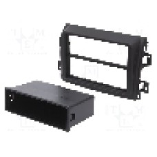 Rama adaptoare, 2 DIN, Fiat, negru mat, 4CARMEDIA - 