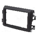 Rama adaptoare, 2 DIN, Fiat, negru mat, 4CARMEDIA - 