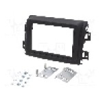 Rama adaptoare, 2 DIN, Fiat, negru mat, 4CARMEDIA - 