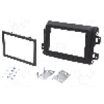 Rama adaptoare, 2 DIN, Fiat, negru mat, 4CARMEDIA - 