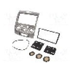 Rama adaptoare, 2 DIN, Ford, Mazda, argintie, ACV - 381114-10-1