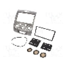 Rama adaptoare, 2 DIN, Ford, Mazda, argintie, ACV - 381114-10-1