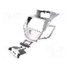 Rama adaptoare, 2 DIN, Ford, argintie, ACV - 381114-21-2