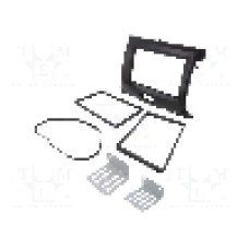 Rama adaptoare, 2 DIN, Ford, neagra, ACV - 381114-35-1