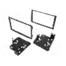 Rama adaptoare, 2 DIN, Honda, neagra, METRA - 95-7861