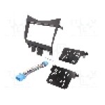 Rama adaptoare, 2 DIN, Honda, neagra, METRA - 95-7862