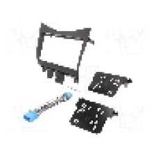 Rama adaptoare, 2 DIN, Honda, neagra, METRA - 95-7862