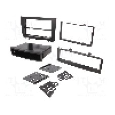 Rama adaptoare, 2 DIN, Honda, neagra, METRA - 99-7873