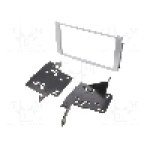 Rama adaptoare, 2 DIN, Hyundai, argintie, METRA - 95-7325S