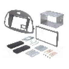 Rama adaptoare, 2 DIN, Hyundai, argintie, PER.PIC. - MA39023.2/T+KIT