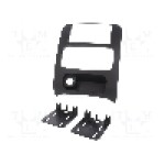 Rama adaptoare, 2 DIN, Jeep, negru mat, METRA - 95-6524